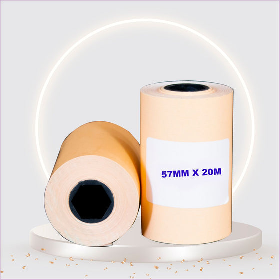 57 mm X 20 m  2 inch ( Tint Roll - Orange )