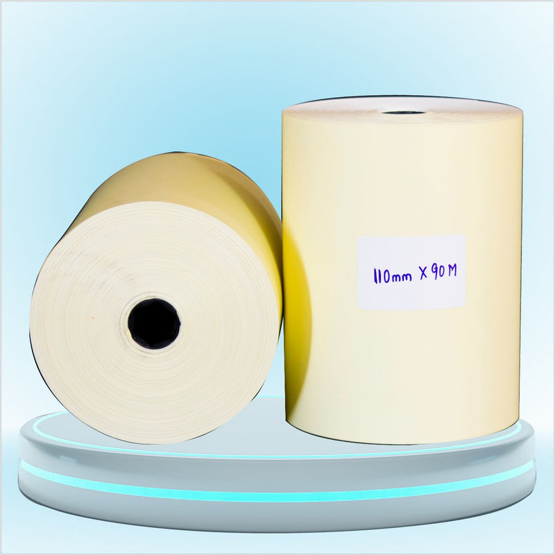 110 mm X 90 m 4 inch ( Tint Roll - Yellow )