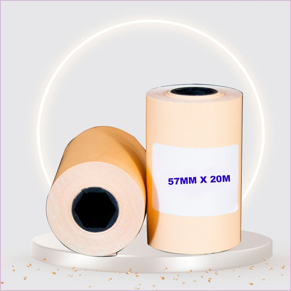 57 mm X 20 m  2 inch ( Tint Roll - Orange )