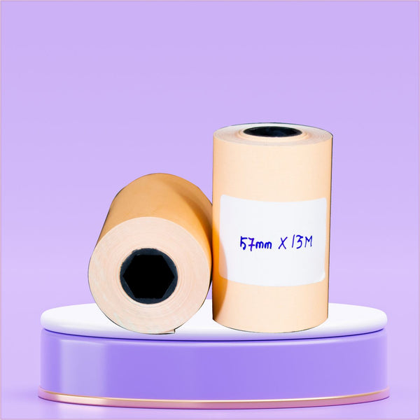 57 mm X 13 m  2 inch ( Tint Roll - Orange )
