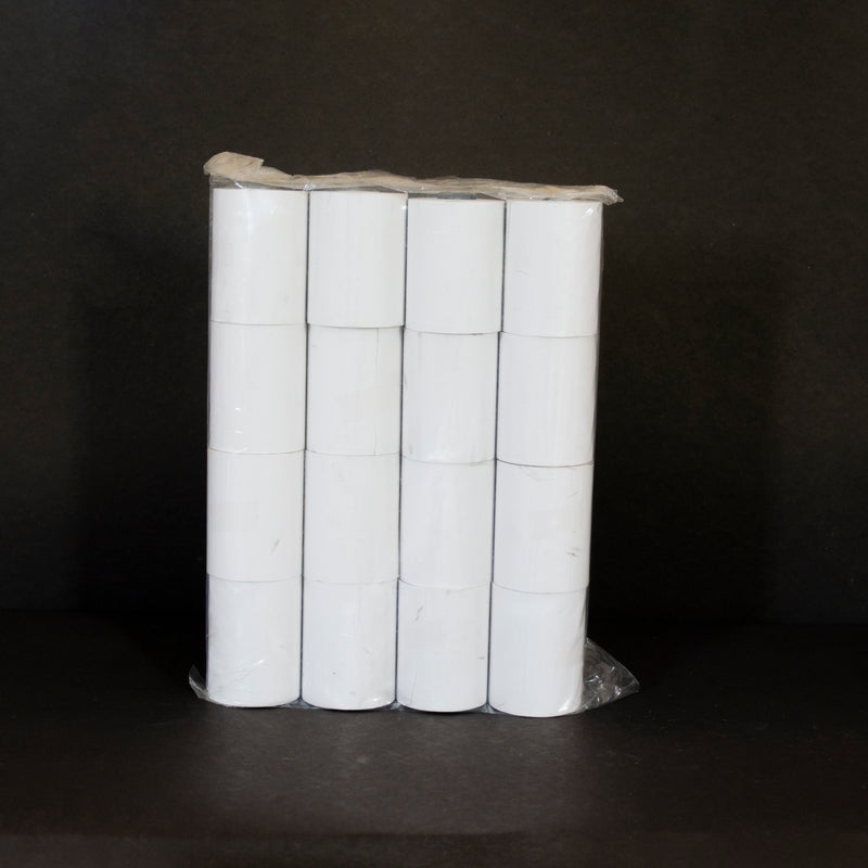 57 mm X 25 m White ( Thermal Roll - Set of 16 Rolls / Pack )